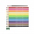 Акварельные карандаши трехгранные ArtBerry Jumbo 12 цветов с кисточкой и точилкой  - миниатюра №1